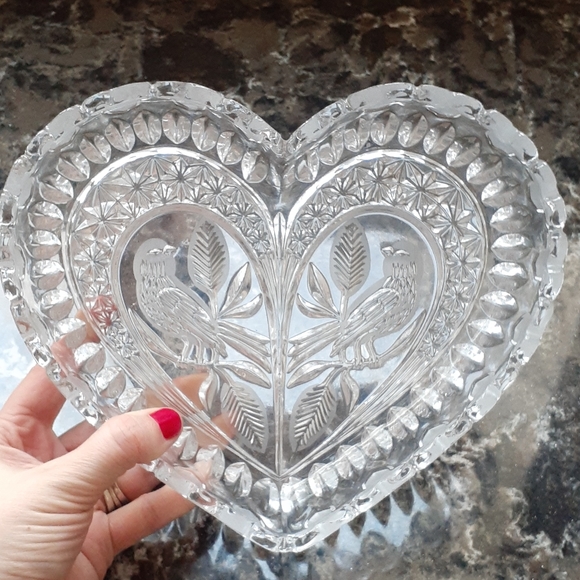 Vintage Hofbauer Byrdes Crystal Collection Tray - Picture 3 of 5